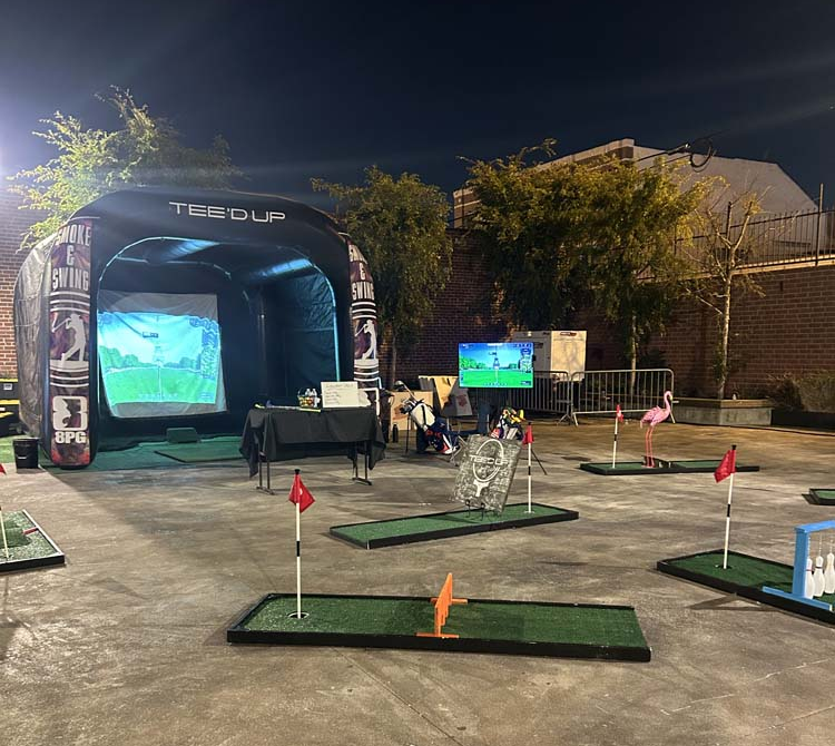 fun mini golf rental los angeles